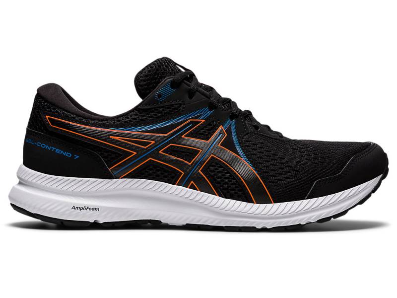 Sapatilhas Running Asics GEL-CONTEND 7 Homem Pretas, 0510A464.096